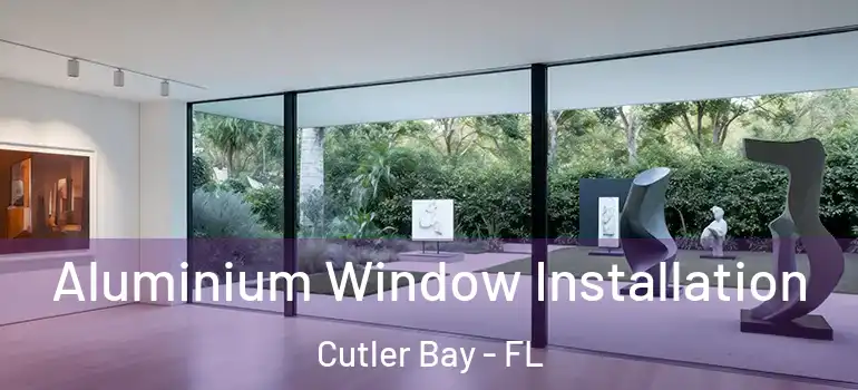  Aluminium Window Installation Cutler Bay - FL