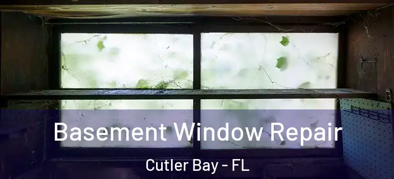  Basement Window Repair Cutler Bay - FL
