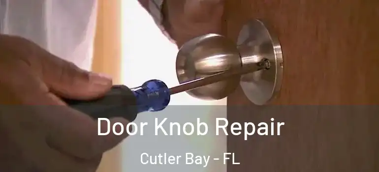  Door Knob Repair Cutler Bay - FL