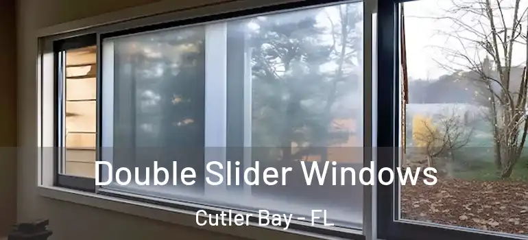  Double Slider Windows Cutler Bay - FL