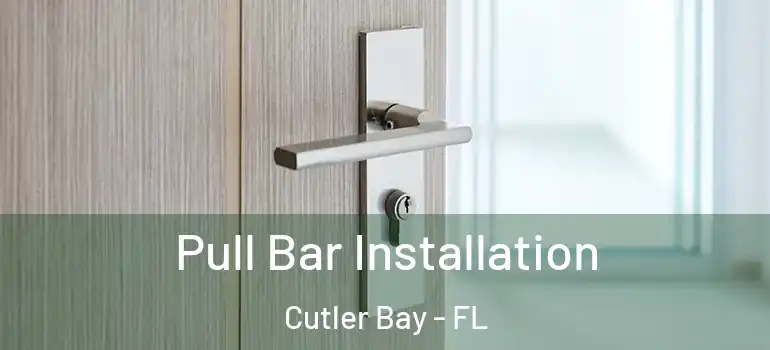  Pull Bar Installation Cutler Bay - FL