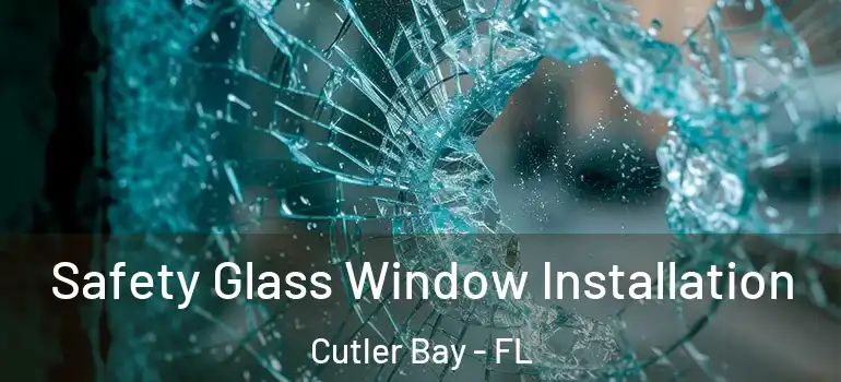  Safety Glass Window Installation Cutler Bay - FL
