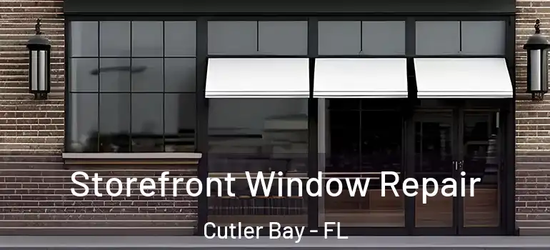  Storefront Window Repair Cutler Bay - FL